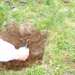 soil hole 3 level of compaction